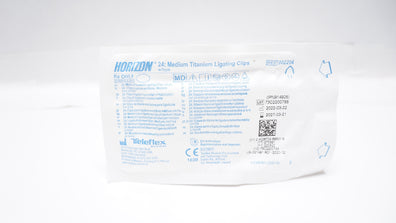 Teleflex 002204 Horizon 24 Titanium Ligating Medium Clips w/Tape